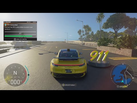 The Crew Motorfest -  All 9 911 Collectible Locations ("911 Collection" Challenge)