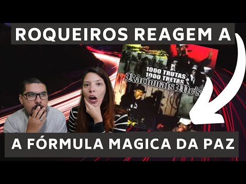 Rockeiros reagem a Rap - A Fórmula Mágica da Paz Racionais MC's - Respetáculo Vida Sem Trilhos