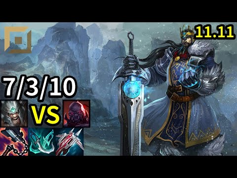 Tryndamere Top vs Sion - KR Master | Patch 11.11