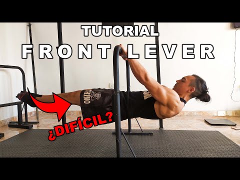 Conseguí el FRONT LEVER sabiendo esto! [Tutorial]