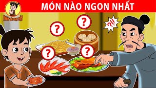 MÓN NÀO NGON NHẤT - Nhân Tài Đại Việt - Phim hoạt hình - Truyện Cổ Tích Việt Nam
