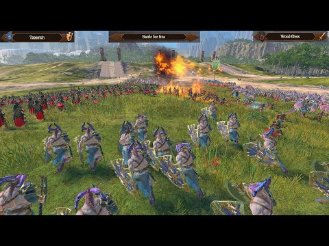 Can Tzeentch Go Deep Against Wood Elves? Total War Warhammer III: Domination Multiplayer