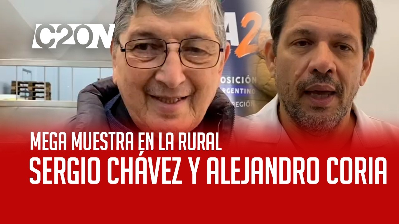 C20 Noticias | Mega muestra en la rural - Sergio Chávez y Alejandro Coria