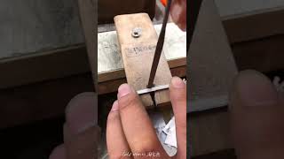 Creating a love Written Platinum Ring | Love | Gold Mania | Gold Smith | Platinum | China