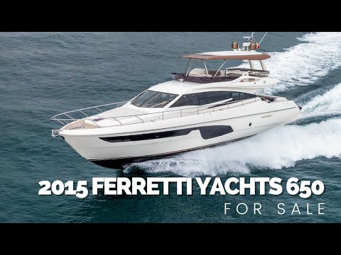 Ferretti Yachts 650 video