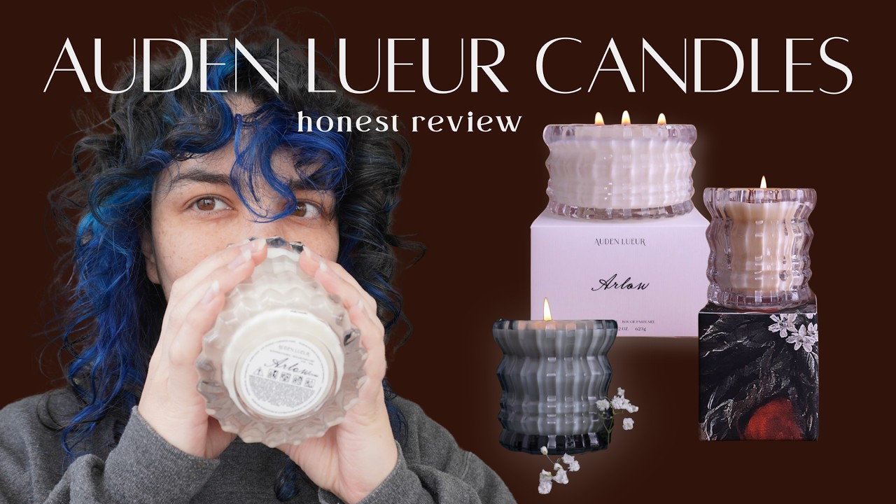 $52 for a candle?! Are XO MaCenna's high end candles worth it? Auden Lueur relaunch review