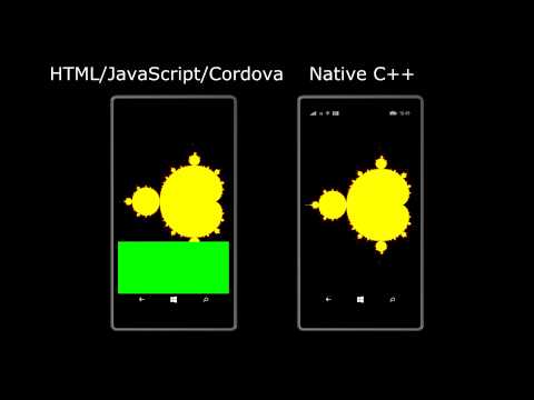 Mobile development: Speed comparison JavaScript / Native C++