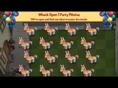 Pinata Party Gameplay | PvZ2 | Day 3
