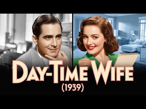 Day-Time Wife (1939)  Full Classic Romantic Comedy with Tyrone Power, Linda Darnell & Warren William