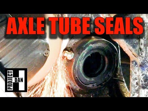 JEEP XJ DANA 30 OUTER AXLE TUBE SEALS - THE COMPLETE INSTALLATION GUIDE