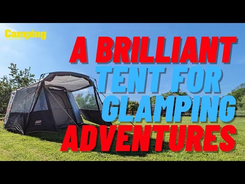 A brilliant tent for glamping adventures - the new-look Coleman Octagon 8