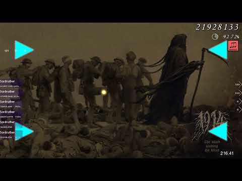 Insane HR Pass 7.43⭐ | 1914 - Arrival The Meuse Argonne [Inconsequential Fratricid] | 93.47% A Rank