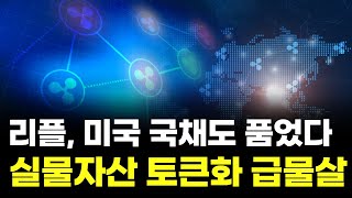  KR  탐색 건너뛰기    만들기  1  아바타 이미지  리플, 미국 국채도 품었다…실물자산 토큰화 급물살