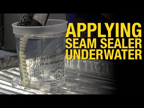 Seam Sealer Underwater Test - How Well Does Eastwood Seam Sealers Work? Eastwood