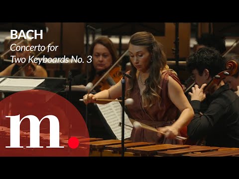 Thomas Enhco & Vassilena Serafimova perform Bach's Concerto for Two Keyboards No. 3 in C Minor
