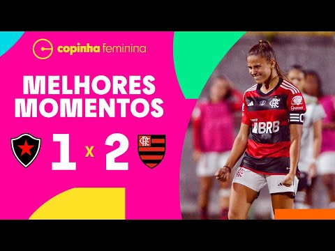 BOTAFOGO-PB 1 X 2 FLAMENGO | MELHORES MOMENTOS | 2ª RODADA | COPINHA FEMININA