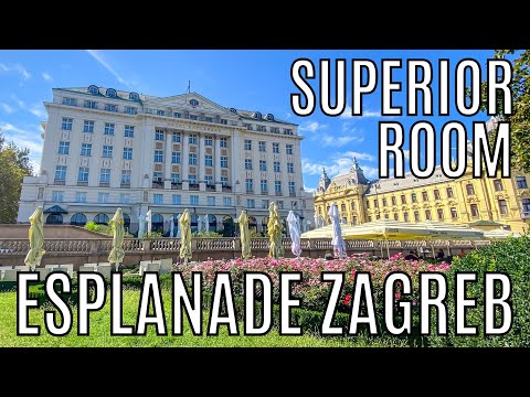 Esplanade Zagreb Hotel Room Tour | Superior Room with King Bed | Croatia