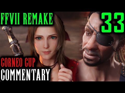 Final Fantasy VII Remake Walkthrough Part 33 - Cloud & Aerith In The Colosseum Corneo Cup Chapter 9