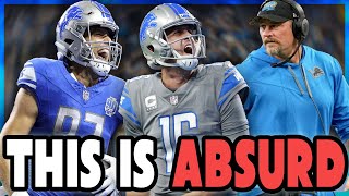 The Detroit Lions Are OUT OF CONTROL...
