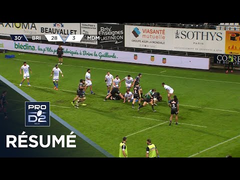 PRO D2 Saison 2025-2026 J10 - Résumé CA Brive - Stade Montois Rugby