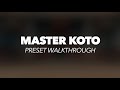 Video 1: Preset Walkthrough