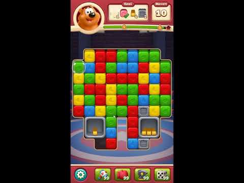 Toon Blast Level 4906 - NO BOOSTERS 🐻🐺🐱 | SKILLGAMING ✔️