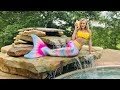 24 Hours In A Mermaid Tail Princess Ella