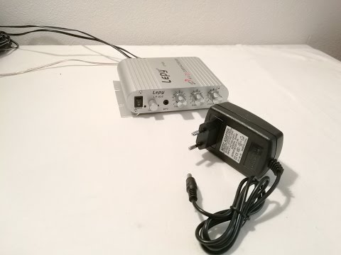 Lepy Lepai LP-838 power adapter 230V to 12V