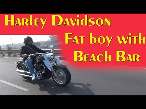Harley Davidson Fatboy with Burley Beach Bar
