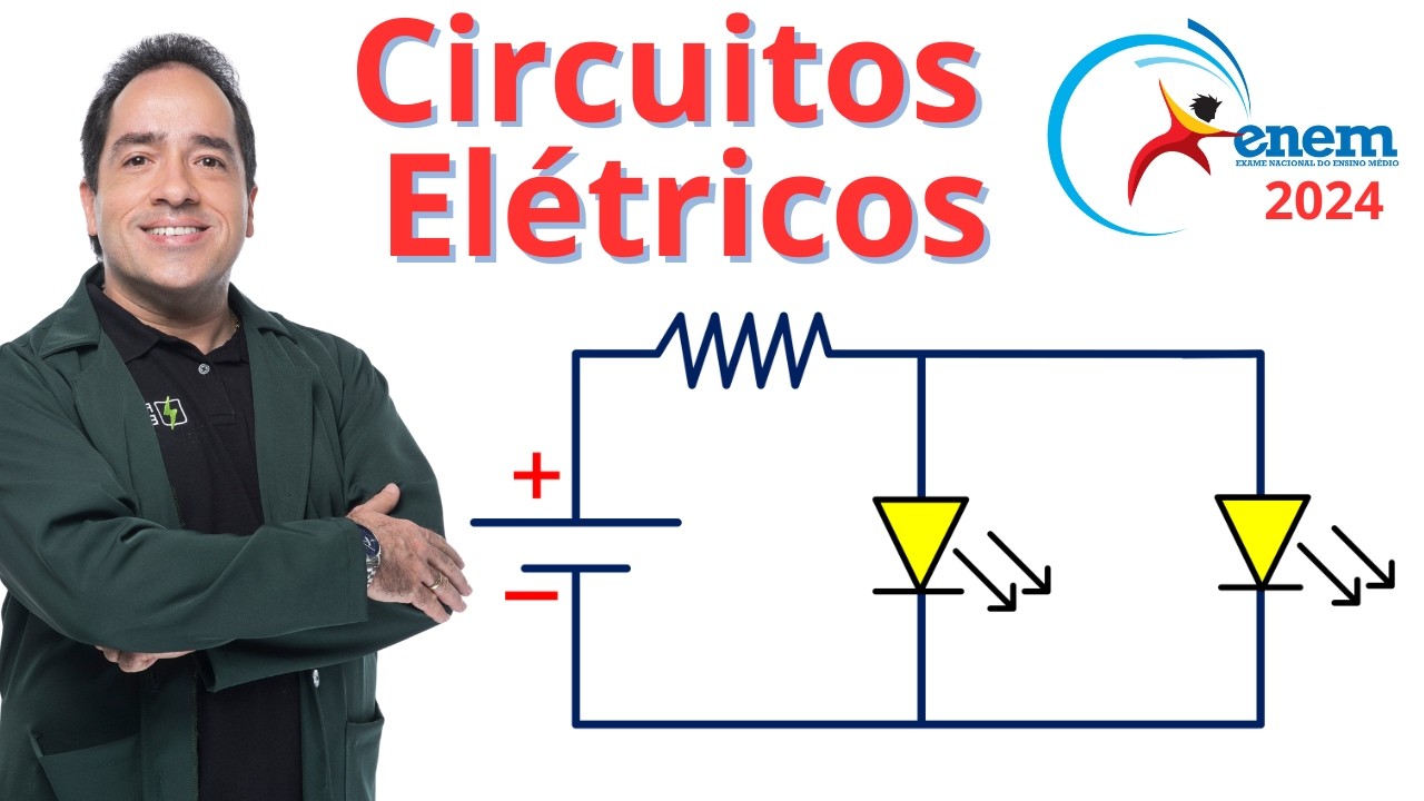 ENEM 2024 - O LED é um dispositivo eletrônico que conduz corrente elétrica em um único sentido sendo
