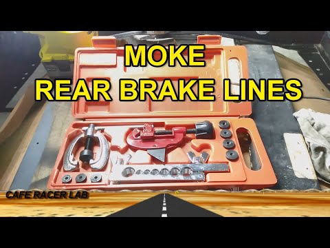 Moke Rear Brake Lines EP12