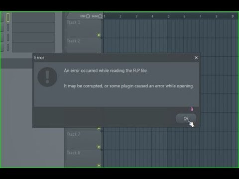 How to Fix FL Studio Corrupted FLP | An Error occurred while reading the FLP file