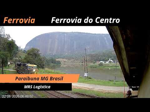TREM AO VIVO PARAIBUNA MG BRASIL