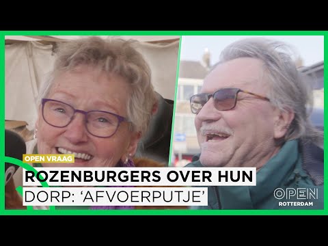Goedlachse Rozenburgers over hun dorp: ‘Afvoerputje van Rotterdam’ | OPEN VRAAG