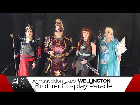 Armageddon Expo 2017: Wellington - Brother Cosplay Parade [#APGLive]