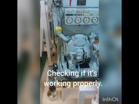 JP Sauer And Sohn Marine Air Compressor