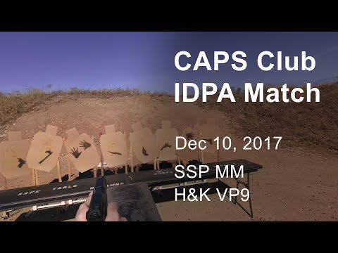 December Match - CAPS Club IDPA - Dec 10, 2017