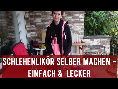 Schlehenlikör selber machen - einfach & lecker