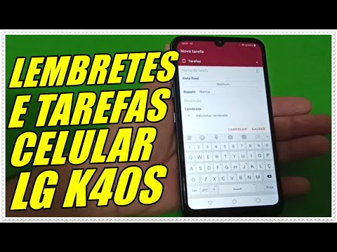 How to Add Reminders and Tasks on LG K40s Phone