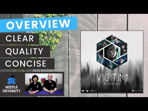 Victim the Cursed Forest Board Game - A Kickstarter Rules Overview