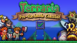 Terraria Pre-Hardmode Checklist! Do THIS Before Hardmode!