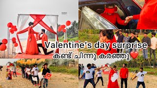 Valentine’s day surprise 🥰 | Rajesh and chinnu