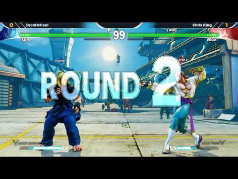 WNF 2016 1.1 Premiere - BrentIsCool (Ken) vs Chris King (Vega)