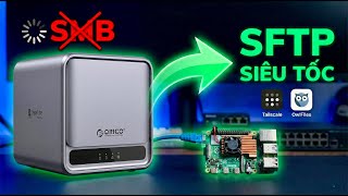 NAS Orico quá chậm? Thử ngay cách kết nối qua Raspberry Pi và SFTP này!