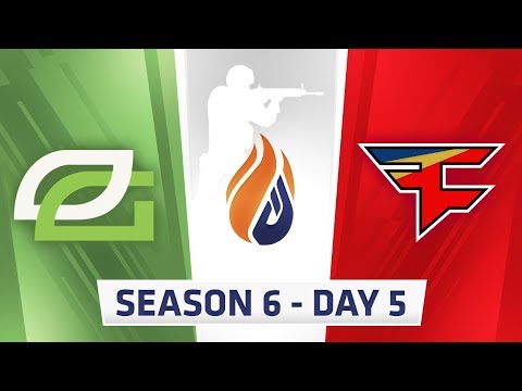 ECS Season 6 Day 5 Optic vs Faze - Overpass