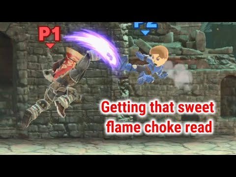 Getting that sweet flame choke read