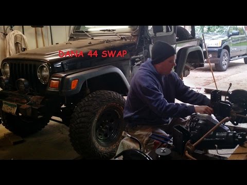 DANA 35 to DANA 44 SWAP - Jeep Wrangler