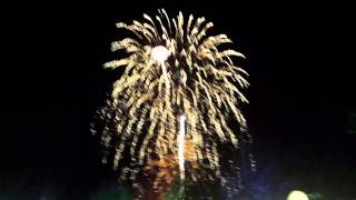 Red Hot Chilli Pipers Hogmanay 2014 Inverness - Auld Lang Syne / Fireworks