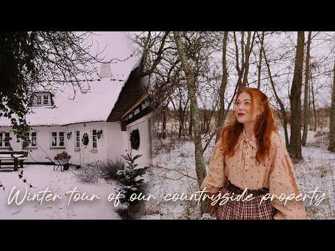 First Winter Tour of Our 20,000m² Countryside Property