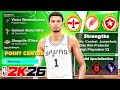 BEST ALL AROUND CENTER BUILD In NBA 2K26 95 3PT 93 BLOCK 90 DUNK BEST CENTER BUILD In NBA 2K26